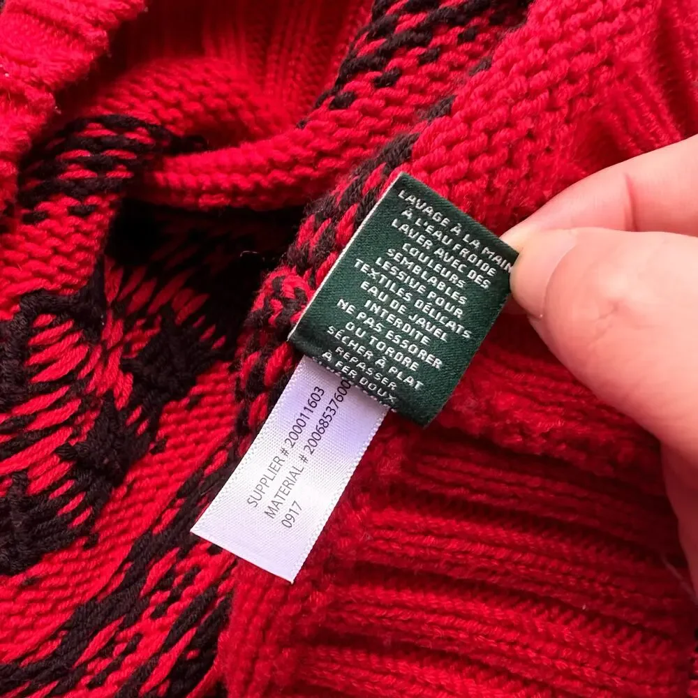 Vintage Polo Ralph‎ Lauren Thick Knit Sweater